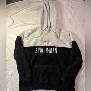 🕷️ Marvel Spider-Man 🕸️ Two-Tone Sherpa Hoodie